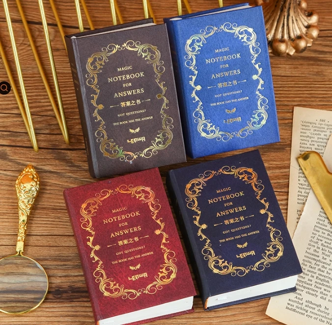 Factory Hot Selling High Quality Wholesale Magic Notebook Multicolor Hardcover Answer Book Ideas A5 Diary Planner