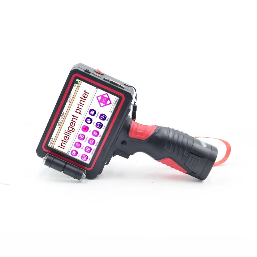 Hand-held Inkjet Printer Print Date Coder Batch Batch Number Inkjet Carton Packaging Box Inkjet Gun Batch Coding Machine
