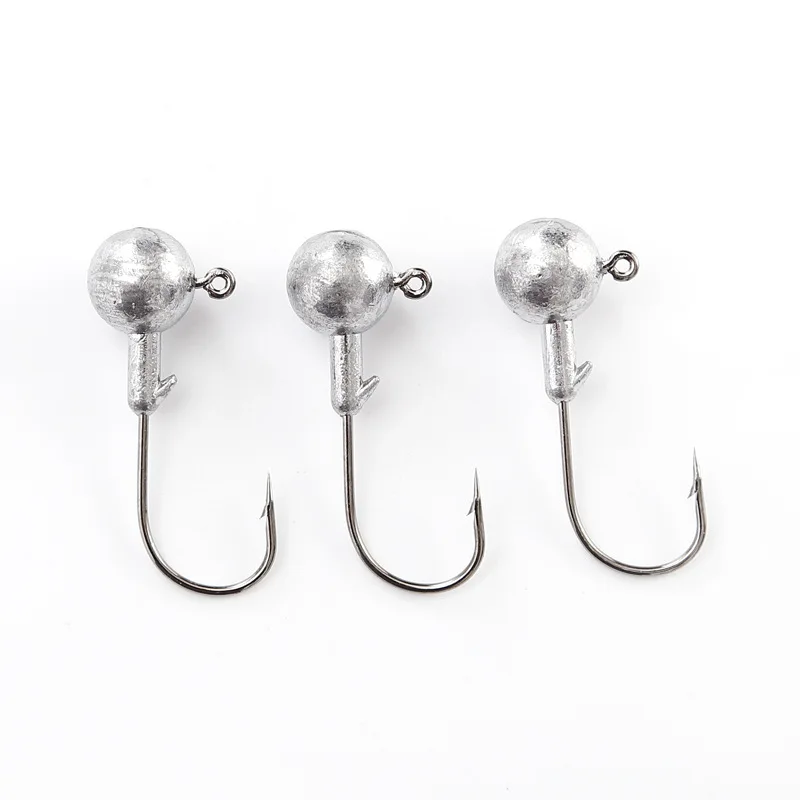 Lead jig head wholesale jig hook with various weight
