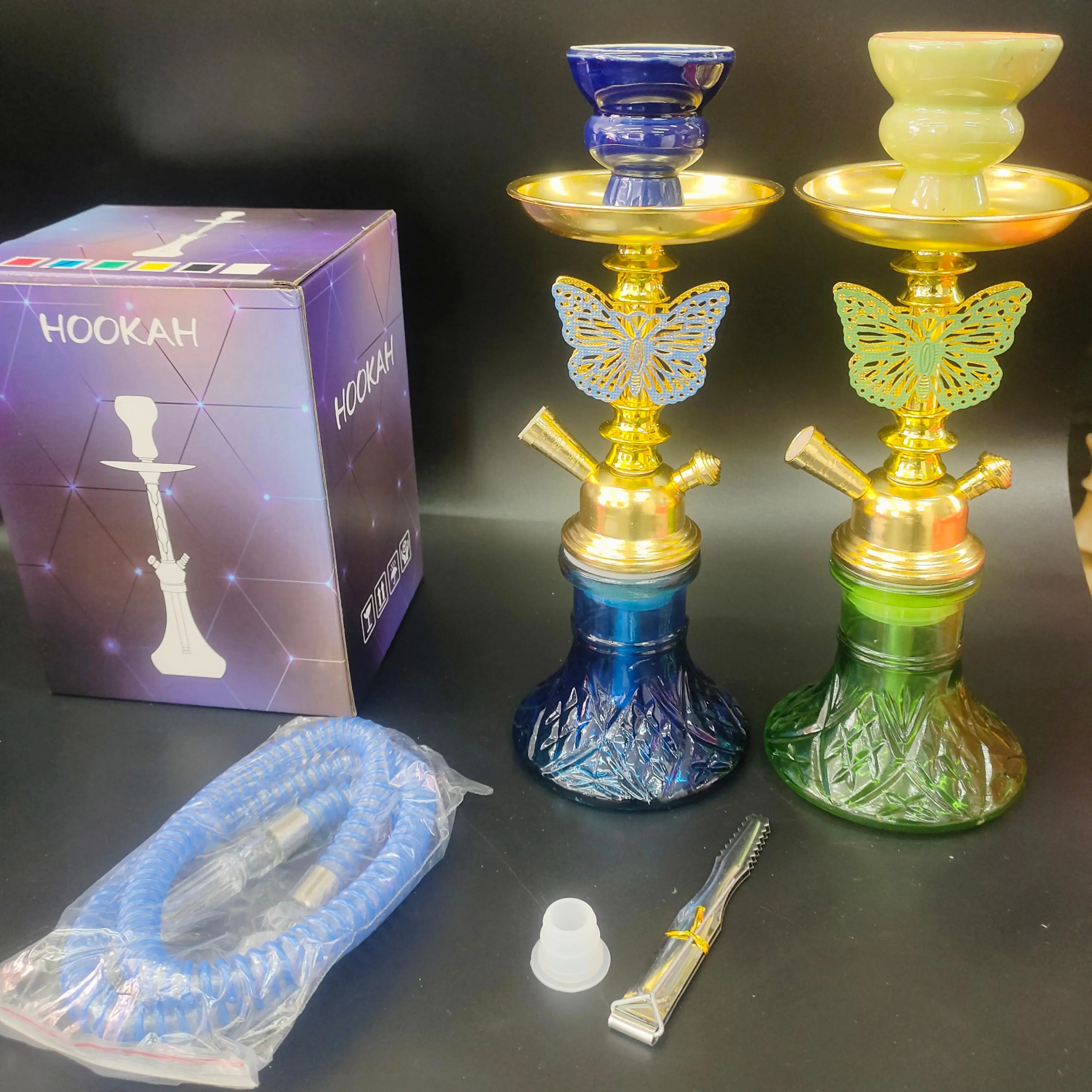 Высококачественный Железный курительный алюминиевый кальян