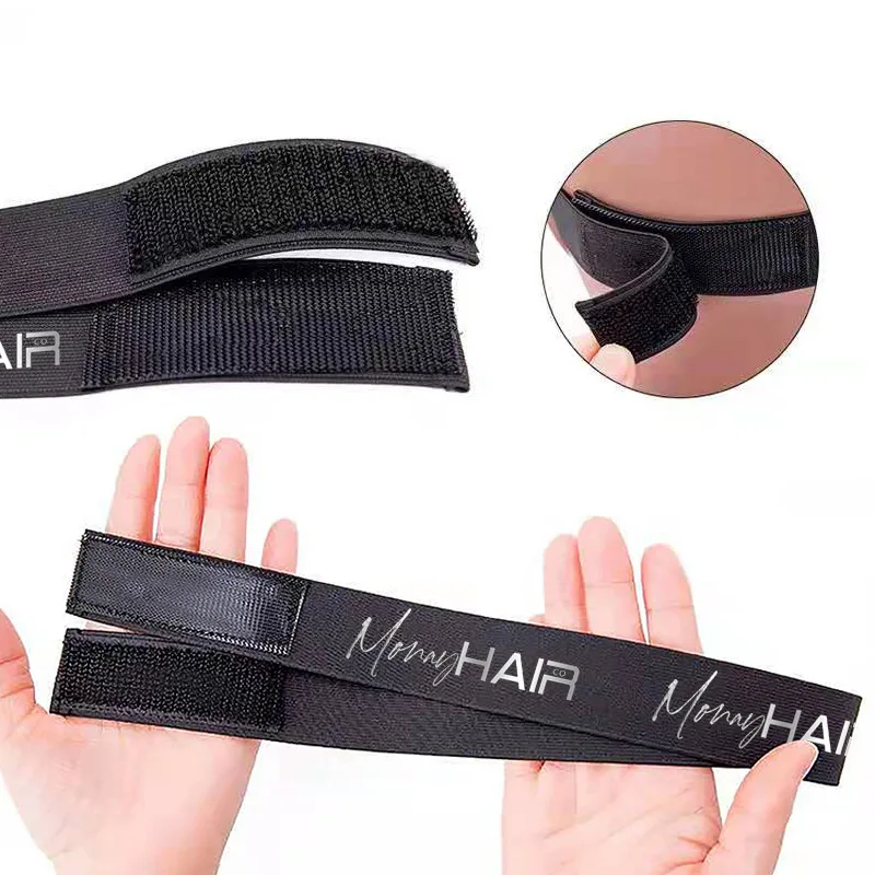 Hot Selling custom jacquard elastic band adjustable elastic band hair 3 cm elastic hair bands