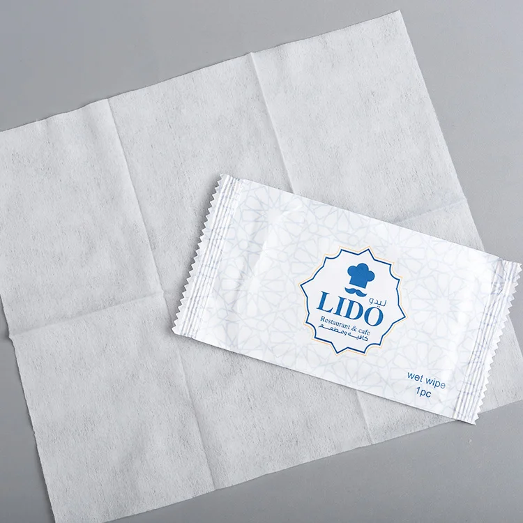 car wipes Individually packaged single sachet soft light wet wipes wet tissue