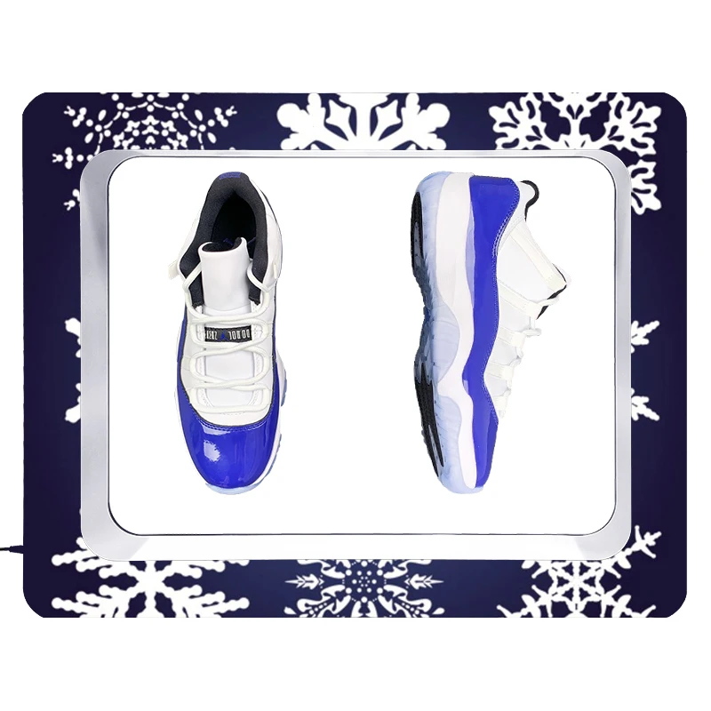 Remote shoes Magnetic Floating Double Sneaker Shoes Stand Levitation Display, Levitation Pair Shoes Display