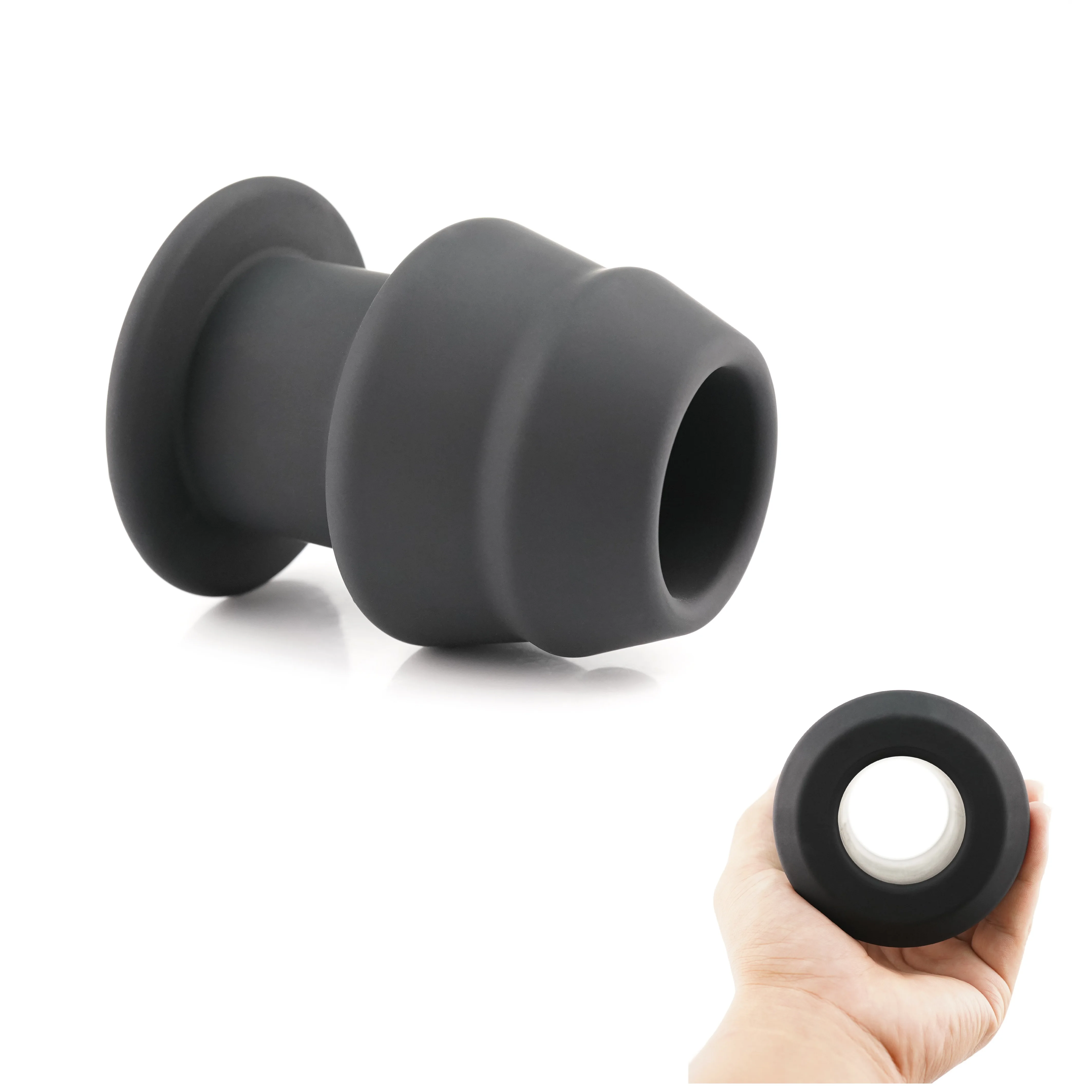 New Design Silicone Hollow Enema Toys Waterproof Anal Plug S/M/L/XL Soft Cleaner Sex Toy Fetish BDSM for Male Female