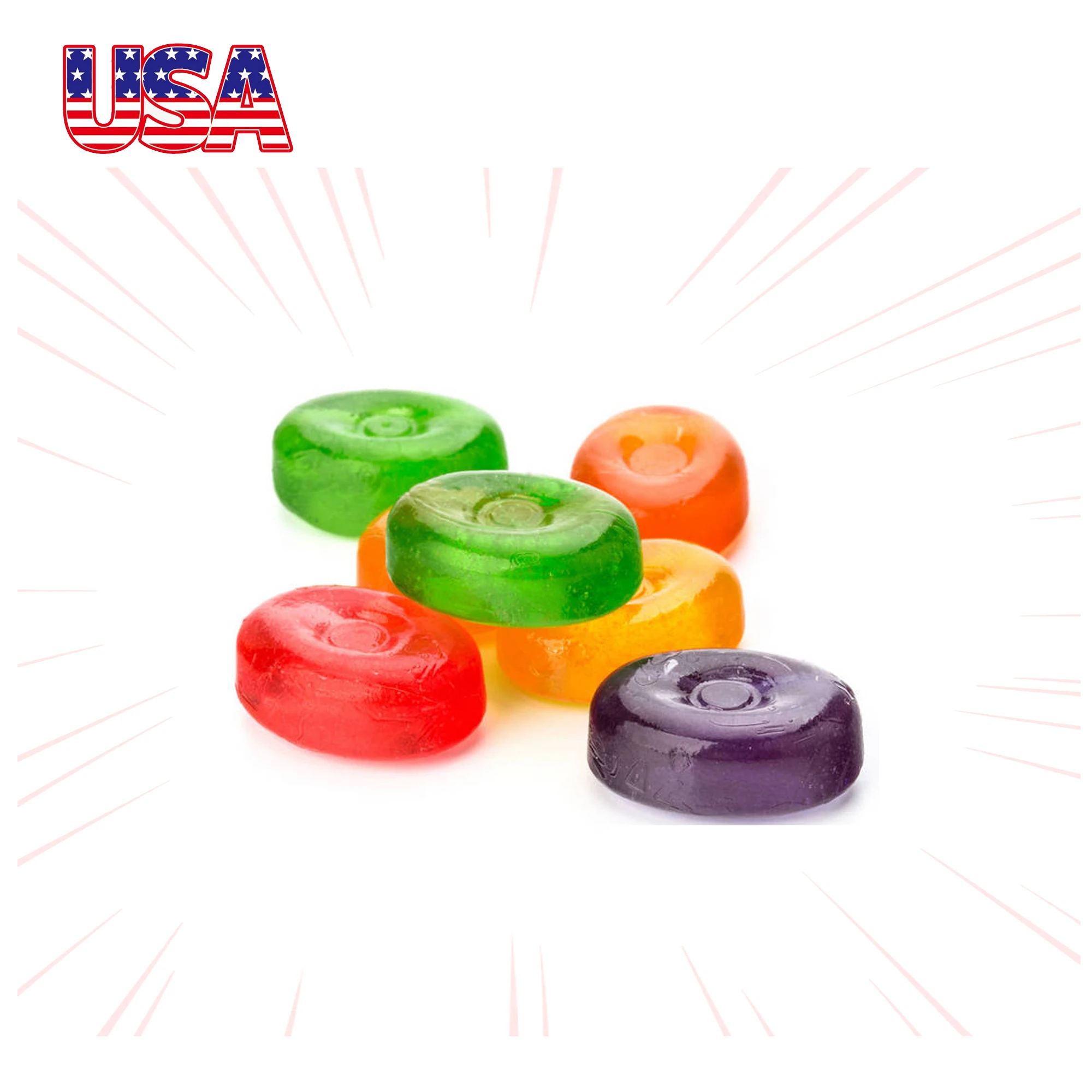 Double color strawberry molding production line  hard candy center powder filling in fruit candy production for candy making