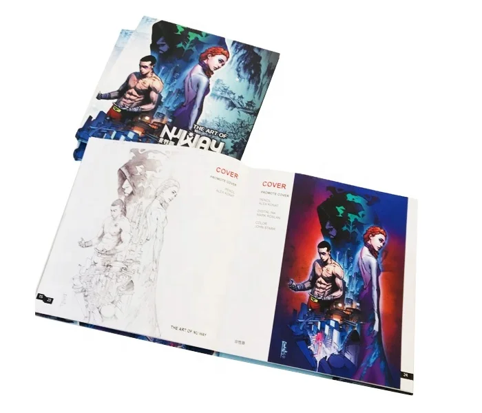 Китай дешевые продажи Marvel детские книги комиксов с печатью