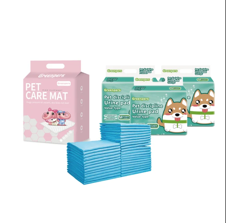 China Waterproof Pee Pad  Puppy Toilet Training Pad Pet Training Puppy Pads
