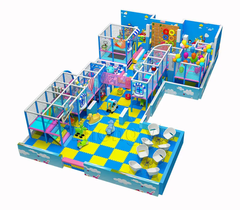 2019 kids castle new indoor playground ball pool equipment