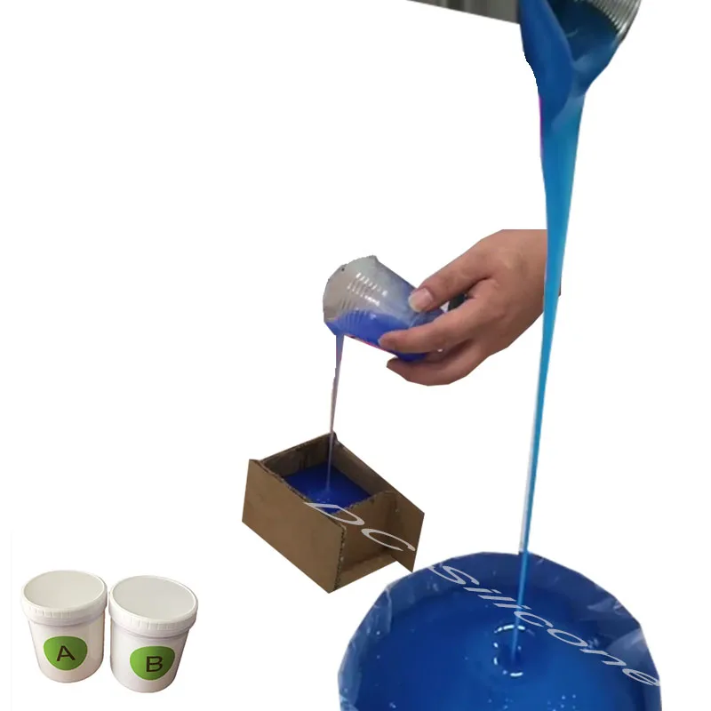 Factory Price Liquid RTV2 Platinum Silicone For Making Delicate Pattern GRC Plaster Resin Concrete Mold