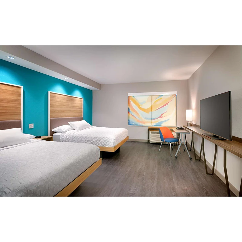 Tru by hilton 2022 last design hotel room 5 star hotel bedroom furniture sets