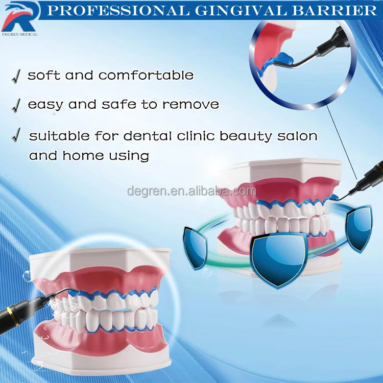 3ml Professional Dental Gum Protection Gel Gingival Barrier for Teeth Whitening