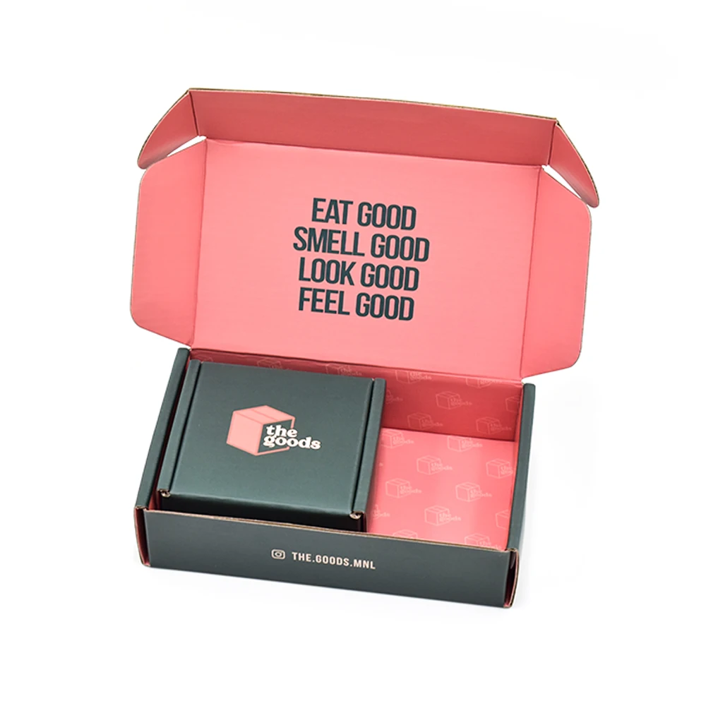 Eco-friendly Custom Logo Printed Black Paper Packaging Boxes with Plastic Window for Electronic Product Cable