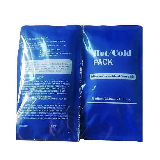 Medical ice pack cold compress to reduce swelling Repeated use of hot compress physiotherapy package to relieve fatigue, relax t