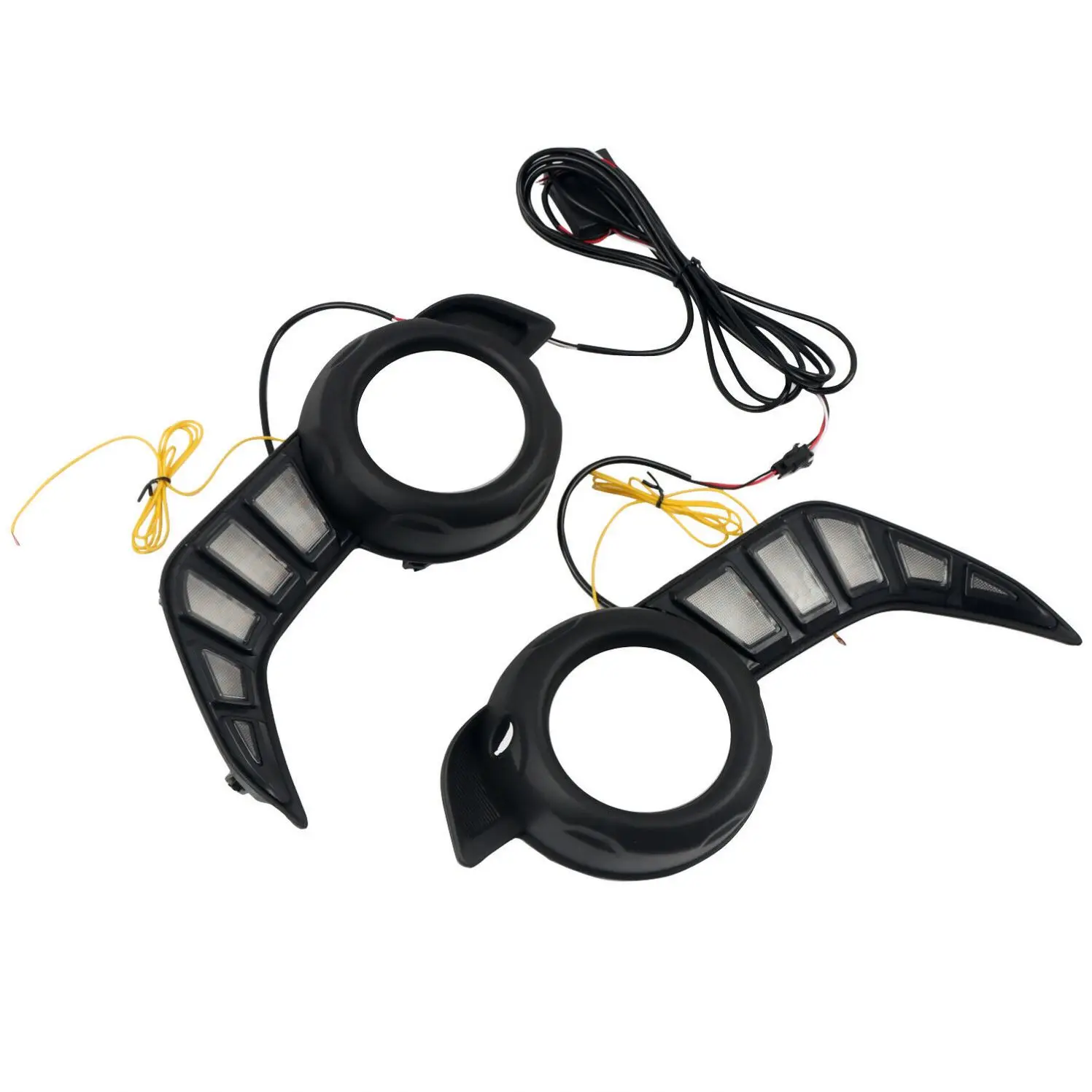 2014-2021 front fog light lamp LED DRL Daytime Running Lights for toyota 4runner