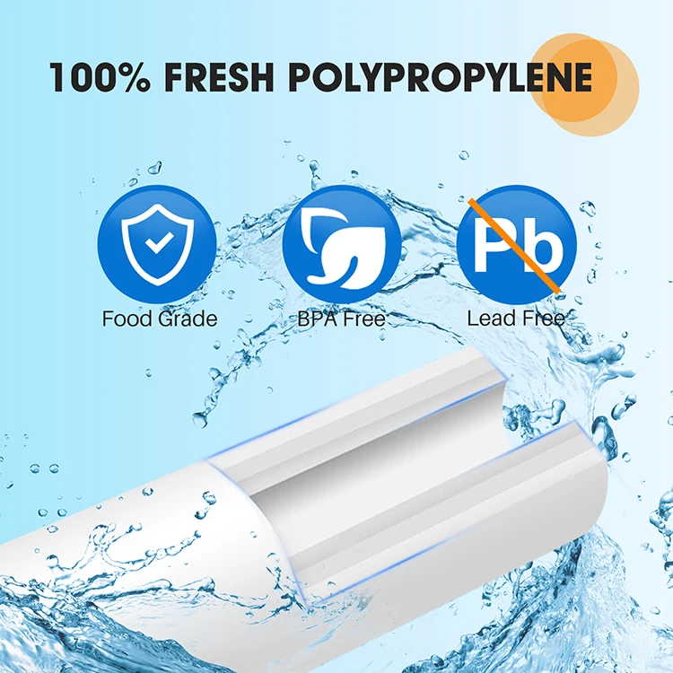Water Purifiers Pp Sediment 1 Micron Filter Pp Sediment Filter Cartridge Water Pre-filtration,household PP10,PP10 CN;TIA Manual