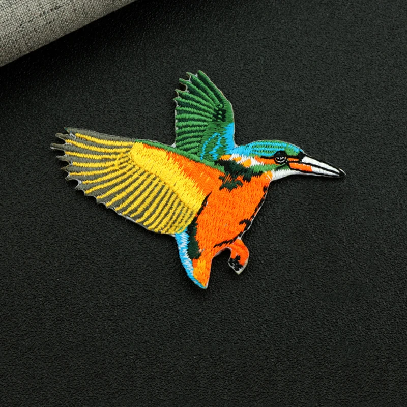 Factory Direct Bird series Embroidered Patch Good-looking Patches For  jackets Applique Custom Patches badge