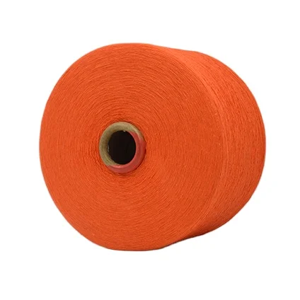 From Vietnam fancy yarn GRS Certification Dyed Blended CVC Cotton Socks Yarn Technics Style Fabric Pattern