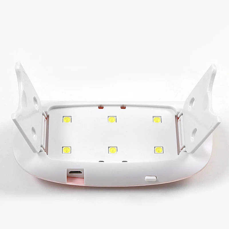 ibelieve led uv nail lamp recharge built-in heat dissipation fan double light source sun uv led nail lamp