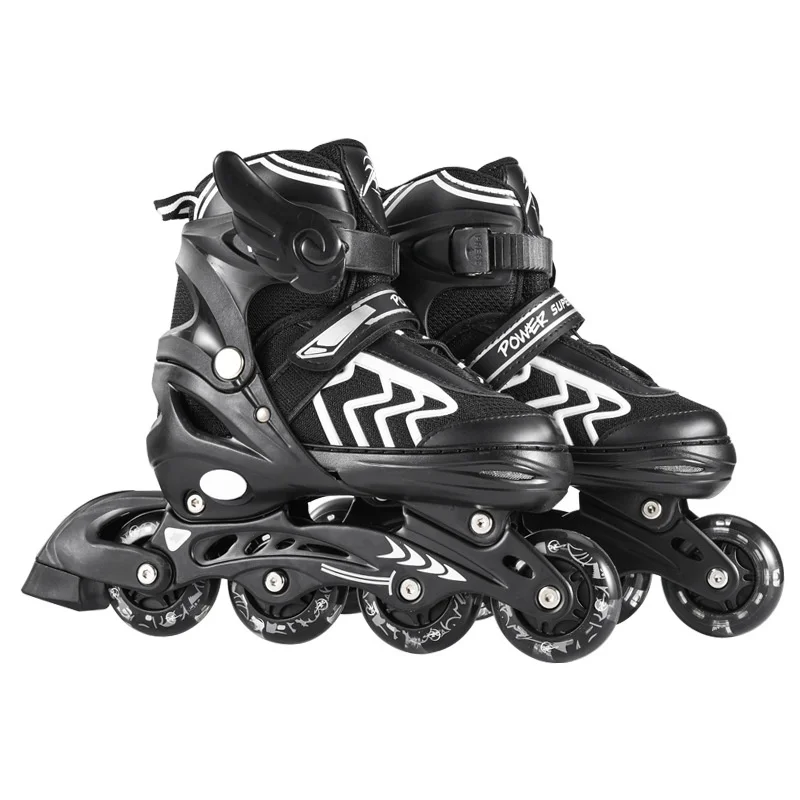Children beginners full set adjustable large and small size professional roller skating shoes