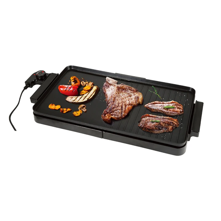 Новейший дизайн под заказ, оптовая продажа, электрический гриль 110 В, электрический настольный гриль Teppanyaki, гриль, барбекю для домашнего использования