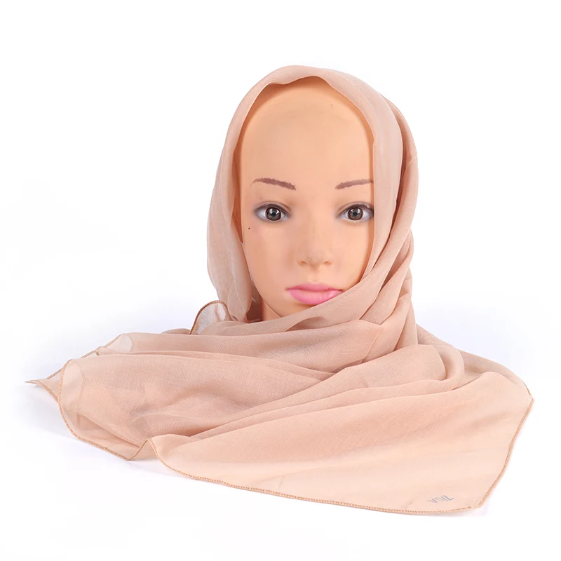 
2021 solid multi-colour cotton hijab scarves premium plain bawal cotton pashmina scarf hijab 