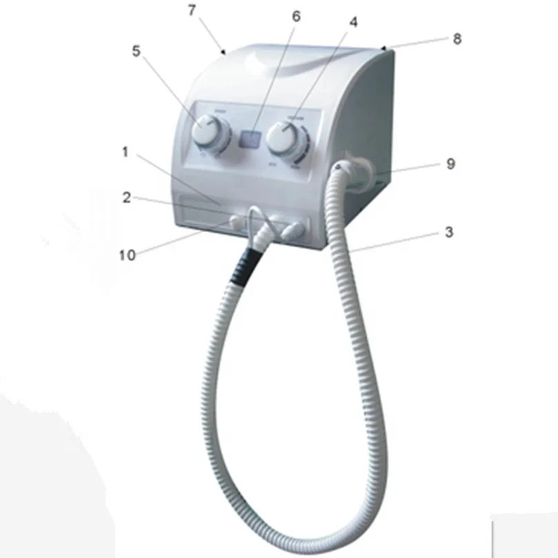 new top seller high quality nail townail fingernail drill polish dust suction machine equipment with vacuum system micromotor