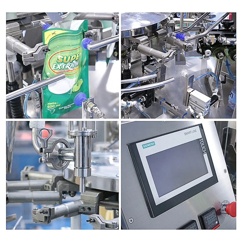 Автоматическая упаковка для воды и меда, Упаковочная паста для йогурта, жидкое моющее средство для стирки, машина для розлива пакетов