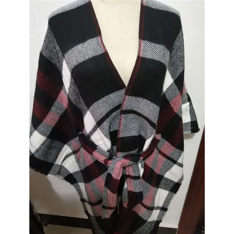 Hot selling quality woven belt ladies plaid woven belt plaid woven belt