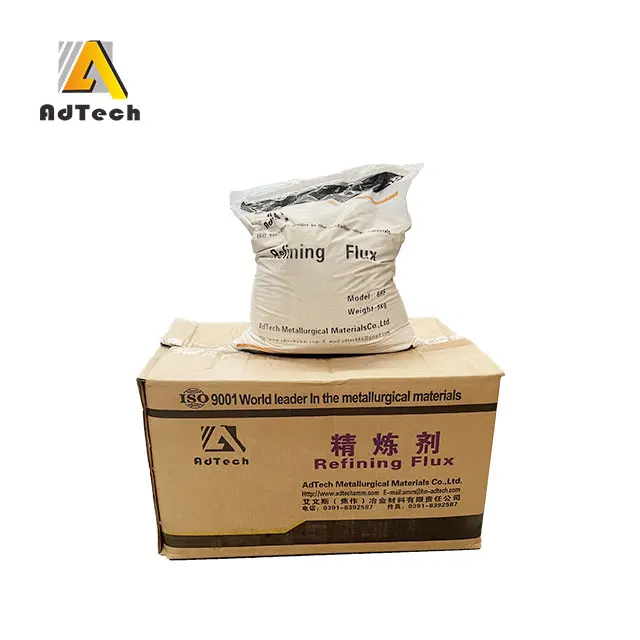 Refractory Cheap Price Top Quality Aluminium Refining Deslagging Degassing Covering Flux