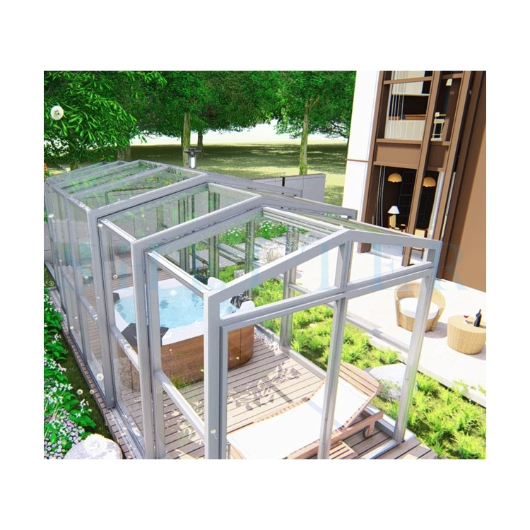 
Mini Size Outdoor Relax Home Sunroom SPA Greenhouse 