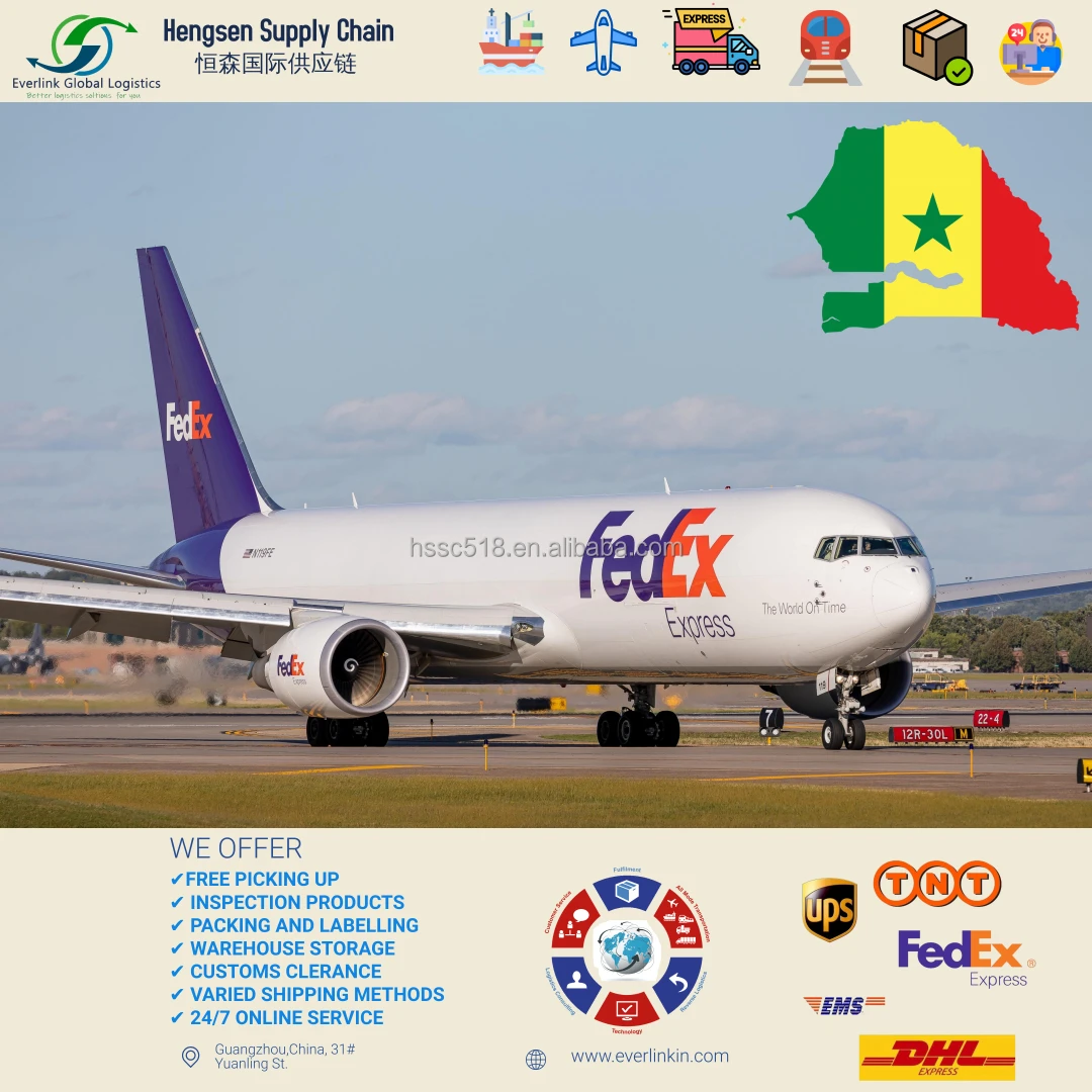 Курьер Hengsen UPS DHL из Китая экспресс-экспедитор доставка TNT Fedex стоимость в