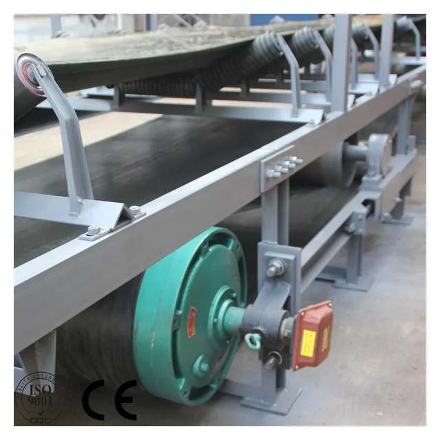 Sand Gravel Mobile Belt Conveyor with Hopper