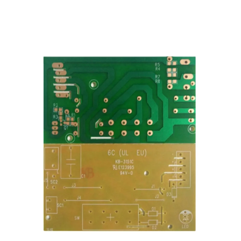Xws Многослойная печатная плата Fr4 16 мм Hasl печатная плата оборудование сырья