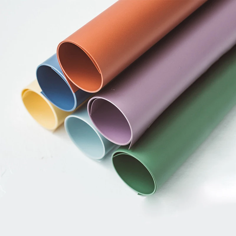 2 Sided Green Screen for Photo Studio Shoot Background Backdrops Morandi 57*87 cm Photography Backdrop Paper