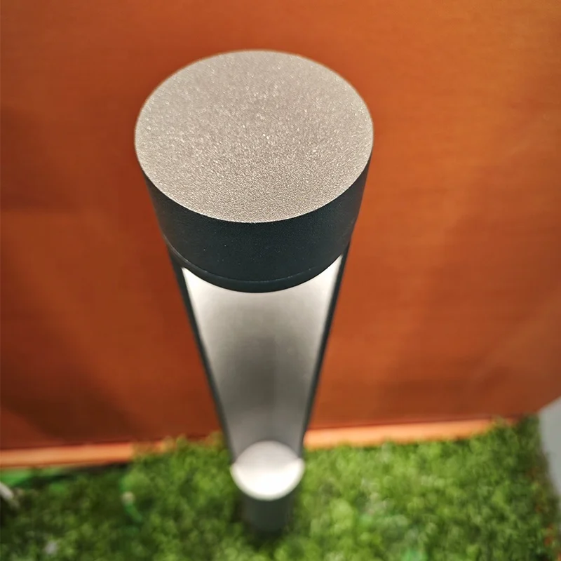 Waterproof Outdoor LED Lawn Lamp Bollard Pathway Lights 10W Glass Diffuser