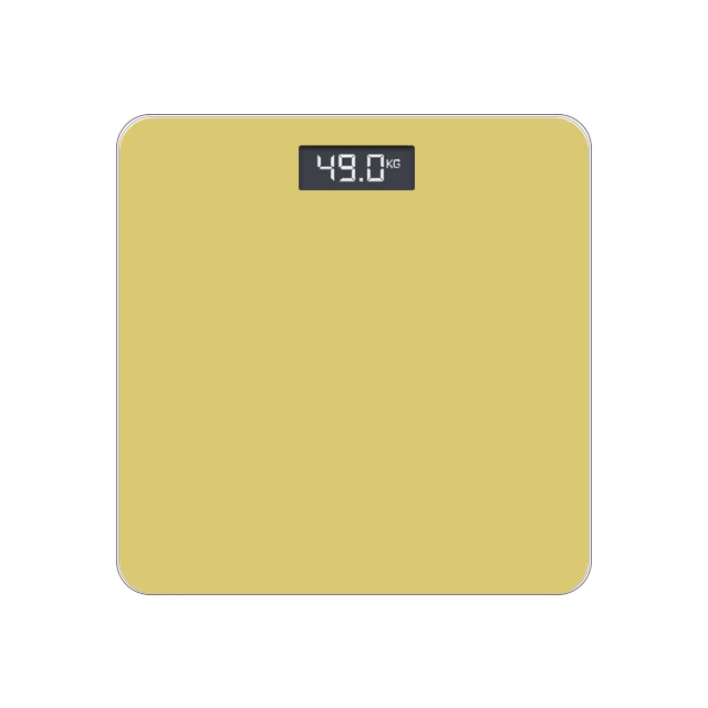2023 Guangdong Shenzhen Digital Body Weight Bathroom Scale with Tempered Glass Easy Read Weight Scale
