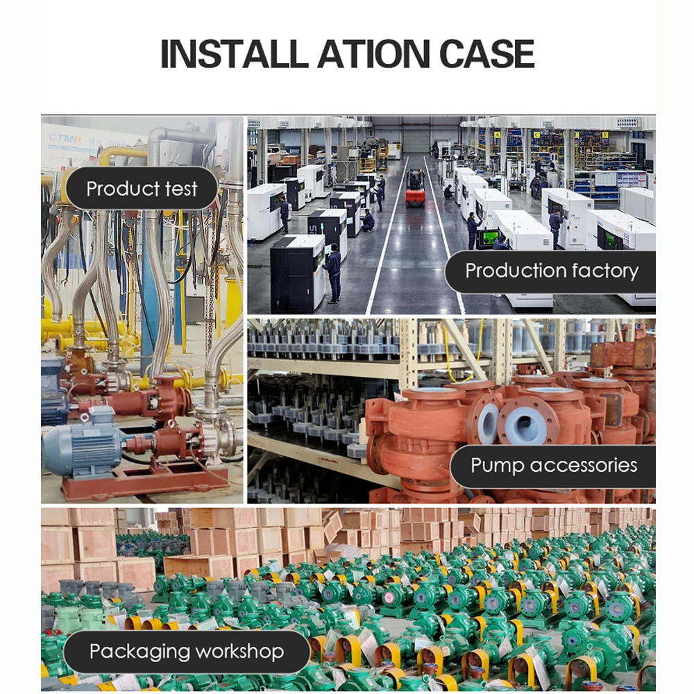 CQ stainless steel 304/316 alkali resistant and corrosion-resistant magnetic pump single-stage single suction magnetic pump