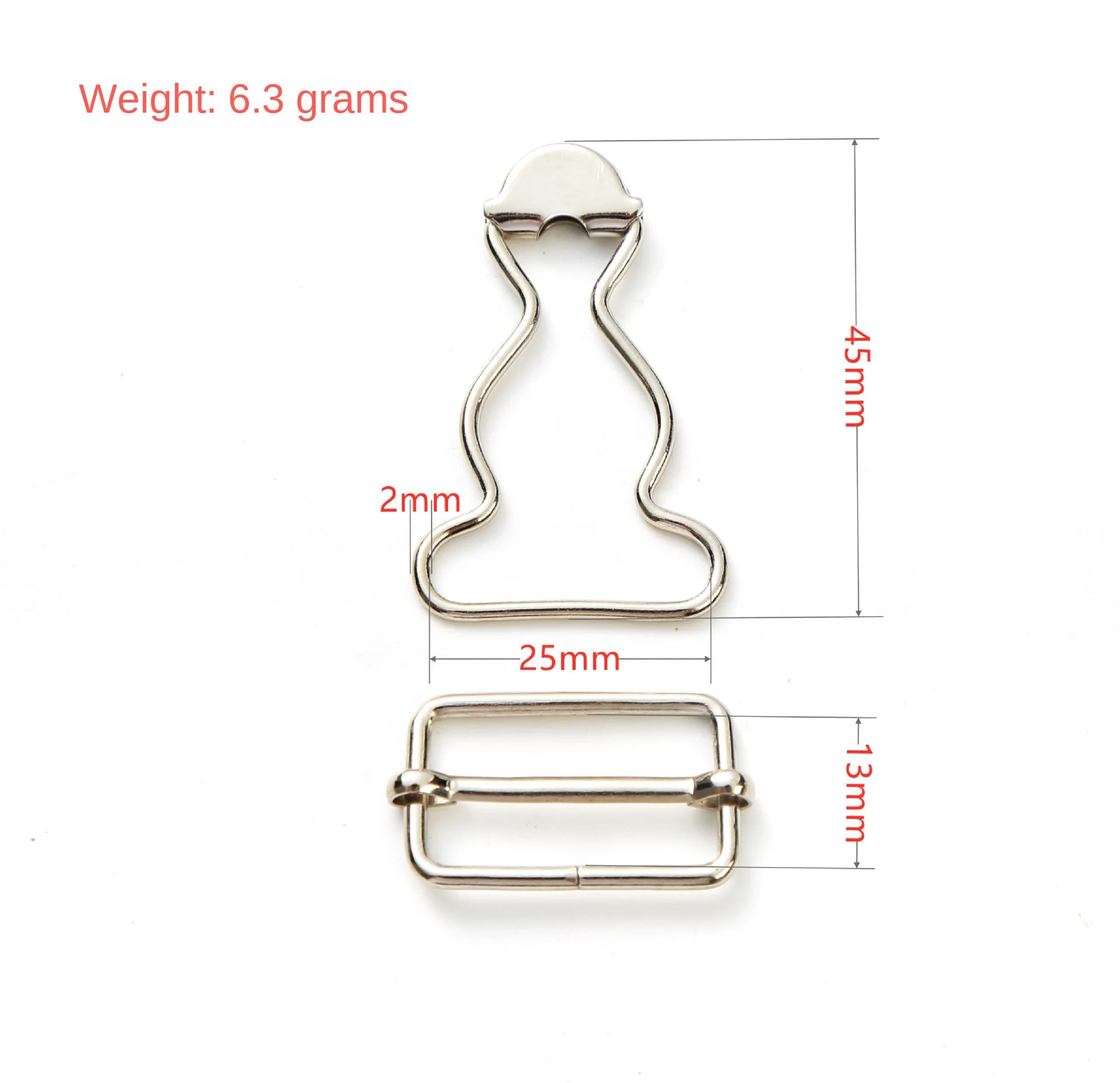 Adjustable Straight Buckle Pants 3D Logo DIY Alloy Zinc Plastic Stainless Steel Metal Gourd Buckle Jeans Copper Clothing