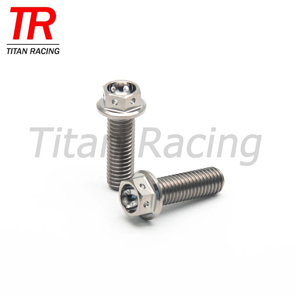 M5/6/8/10 Titanium Caliper Bolts Race Spec Hex Flange Bolt