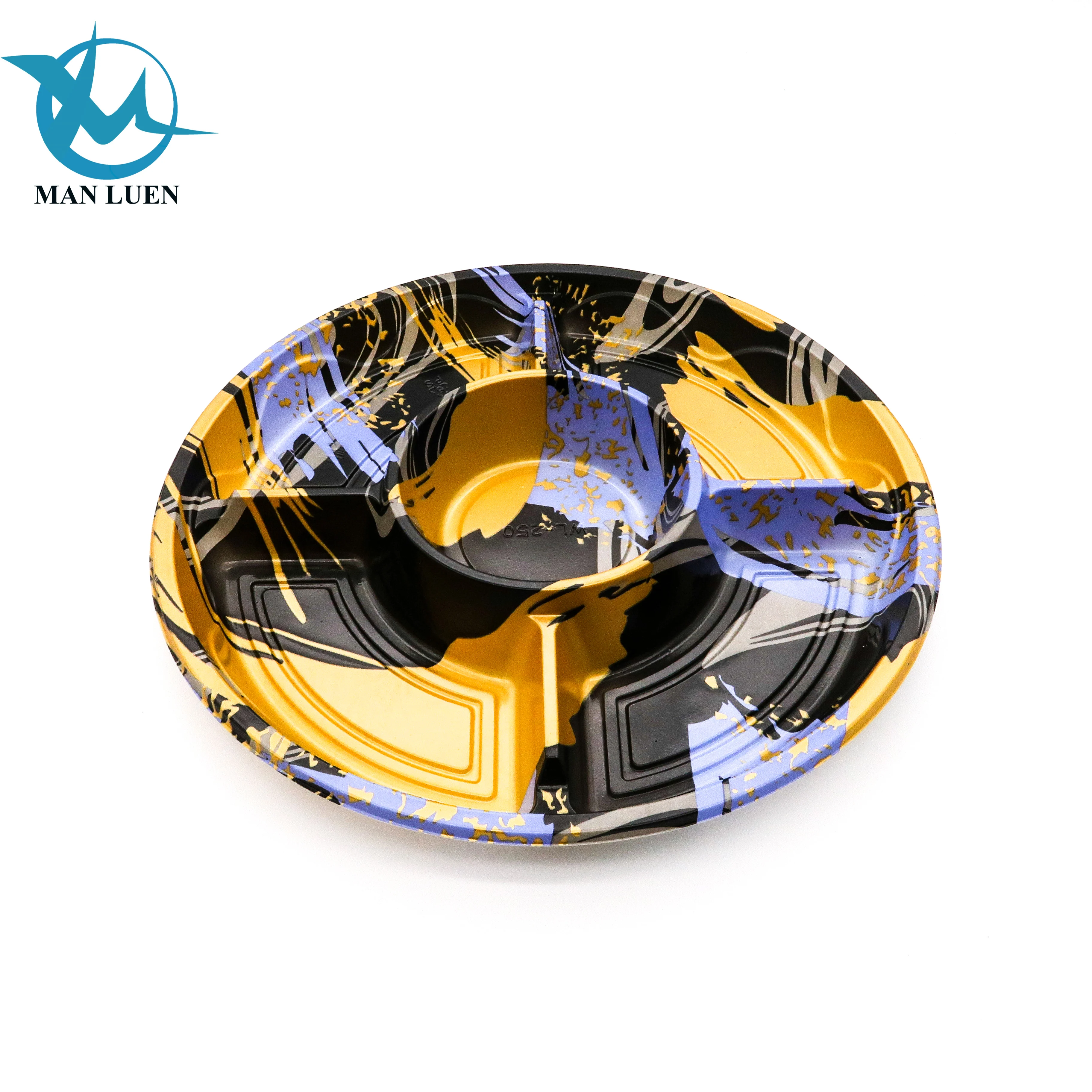 Disposable Custom Candy Snack Food Packaging Plastic Party Tray