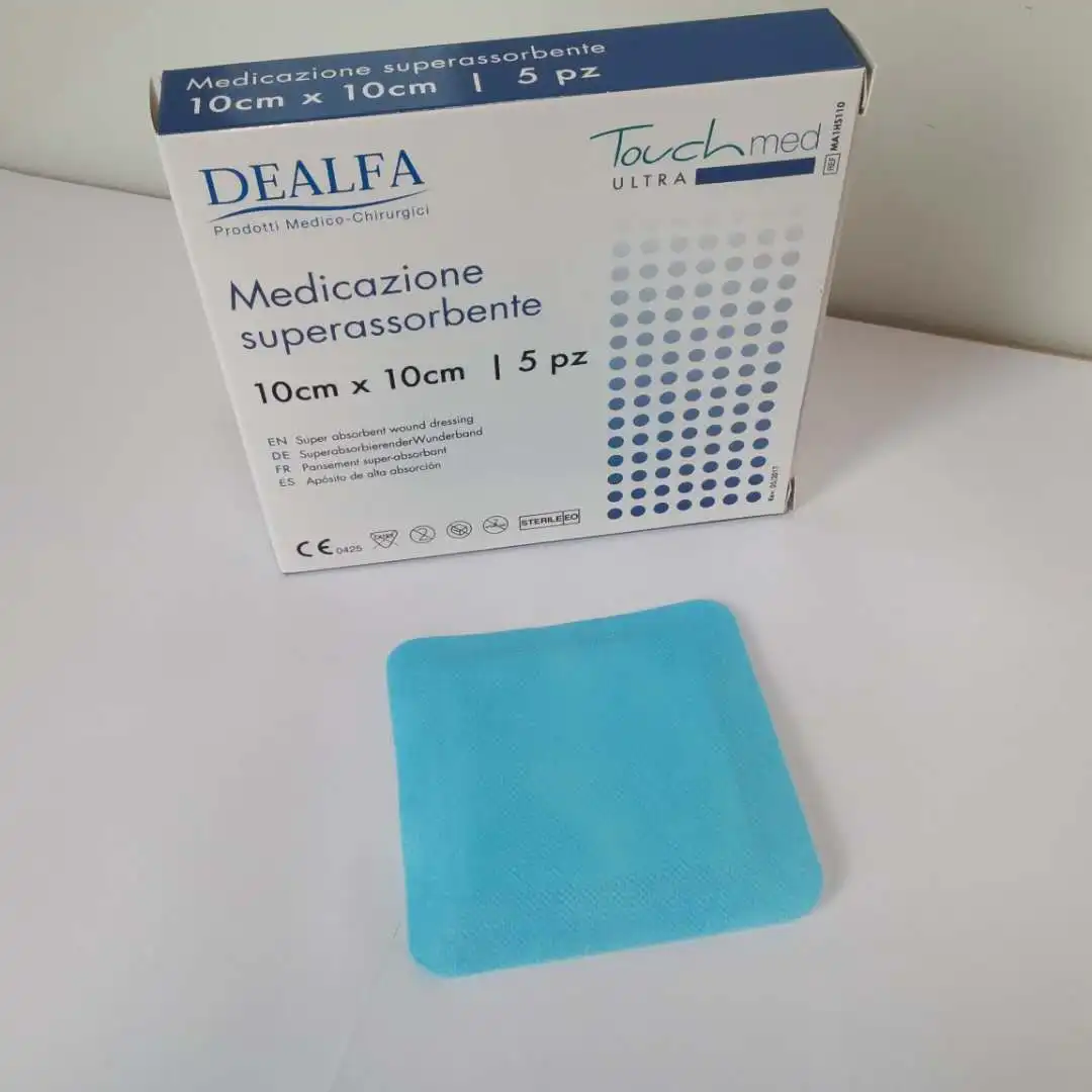 Bluenjoy Factory Price Wound Care Dressing Super Absorption Dressing for Fluid Absorption