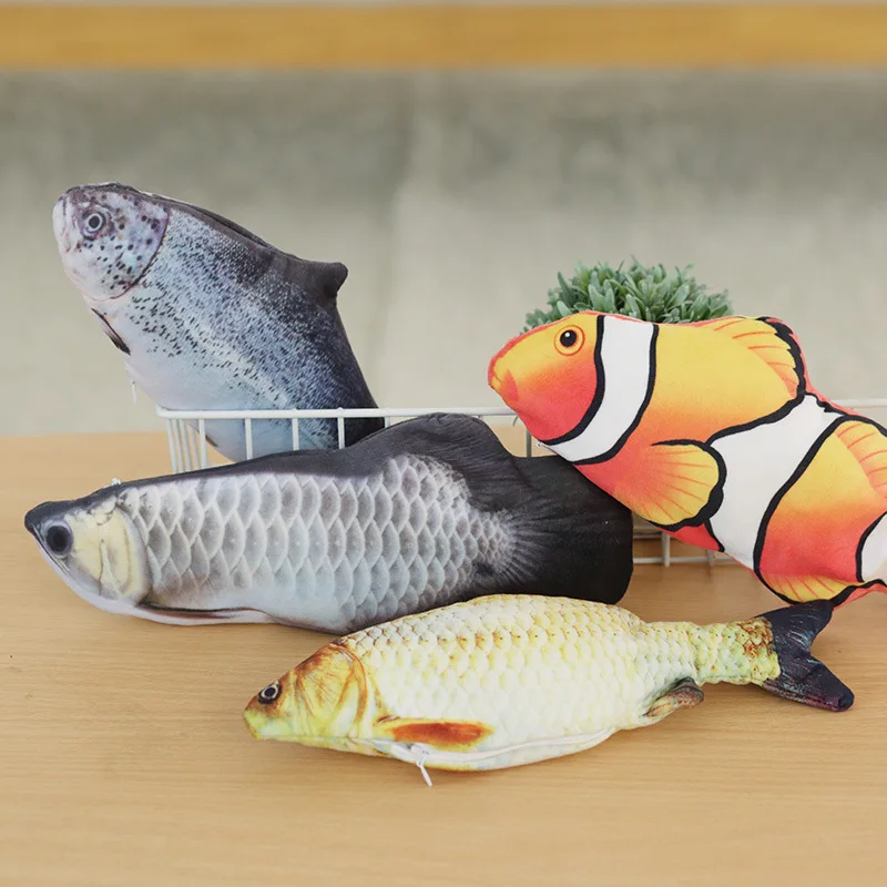 Usb электрическая движущаяся кошачья мята Танцующая рыба кошка игрушка Мерцающая имитация переворачивающаяся интерактивная для кошек