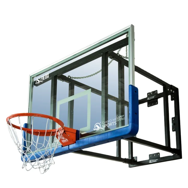 Best Selling Indoor Basketball Stands Wall Mounted Hoop Teen Wall-Hanging fixed Basketball Stand