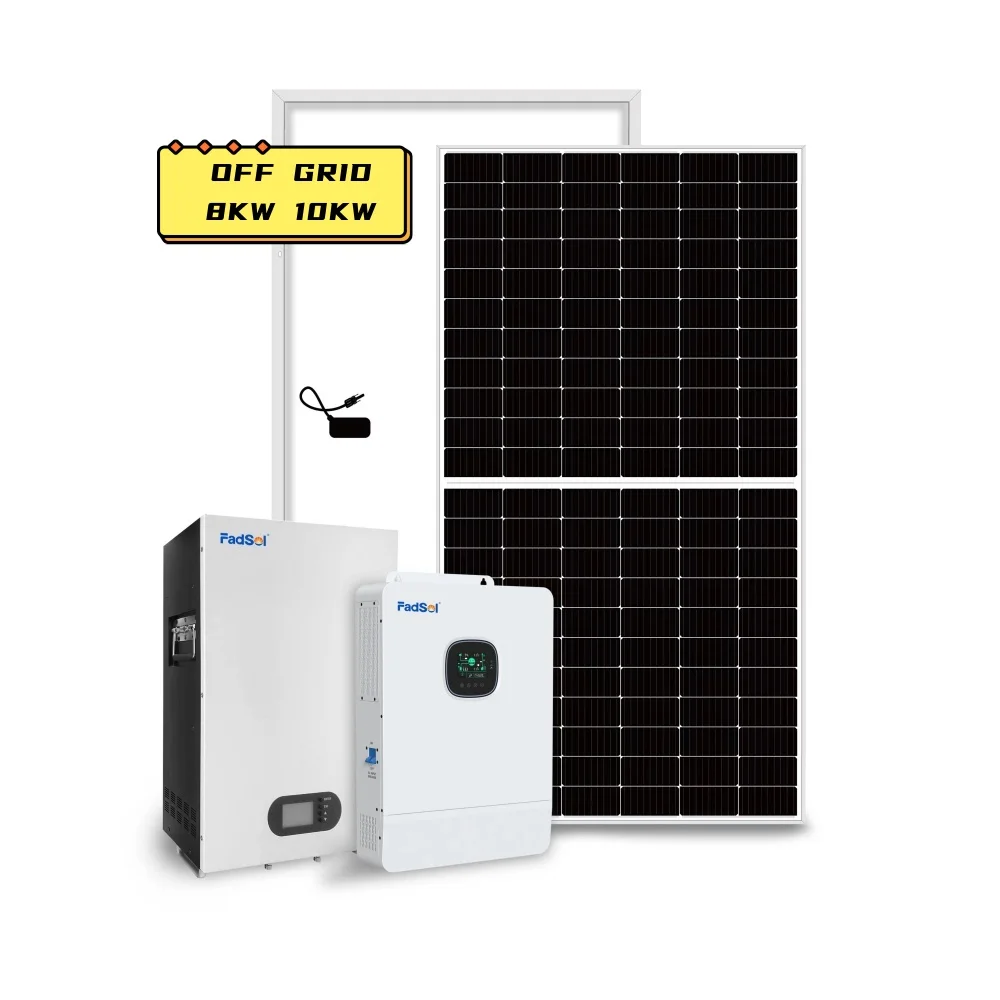 Off Grid Solar Energy System 10kw 8kw Solar Panel Kit 10kw Off Grid Solar Power System 8kw For Home