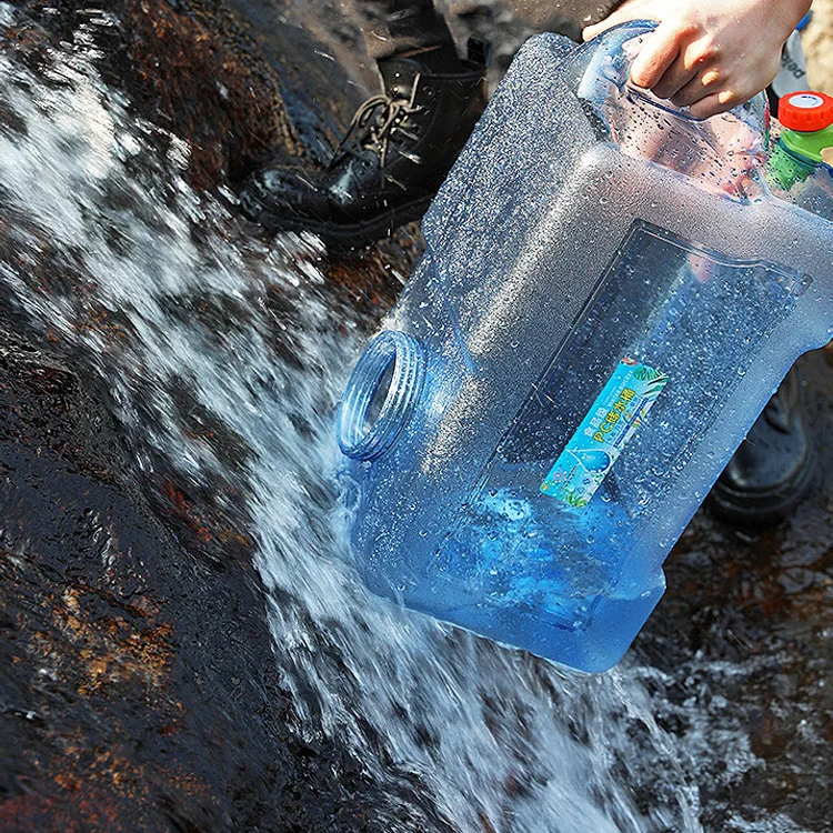 GARIDA Wholesale Durable Square Portable Plastic  Water Container Portable Large Capacity Water Tank GCW-005