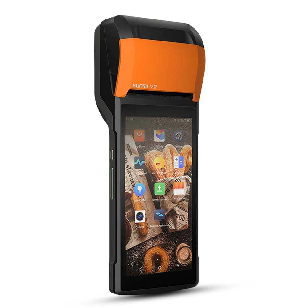  Портативный Android PDA с терминалом сканера штрих-кодов SUNMI V2 Wifi BT коллектор