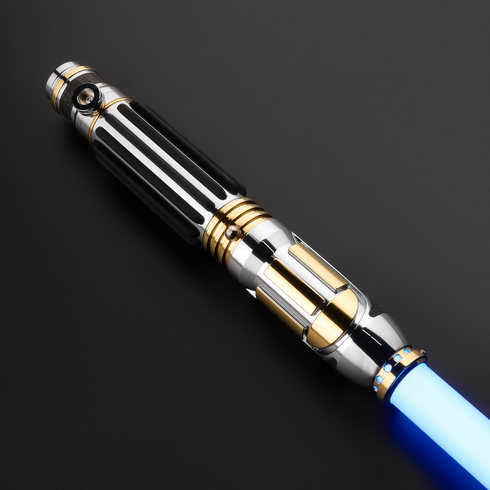 NEXUS SABER Mace Windu lightsaber changing color led RGB metal hilt with sound, heavy dueling blade Toy Gift