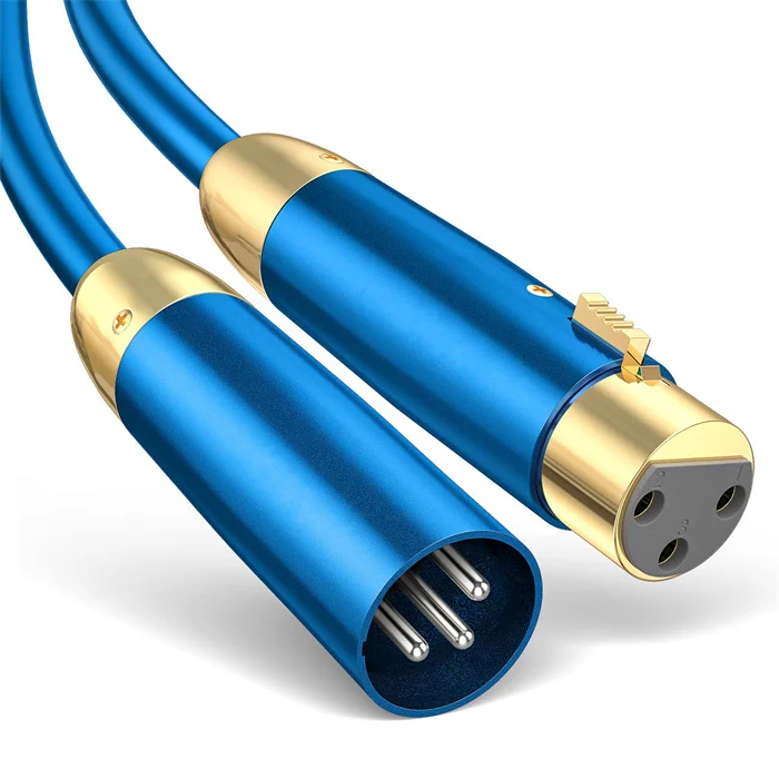 Lijie XLR Cable Male to Female M/F 3pin jack Audio Cable For Microphone Mixer MIC Shielded professional audio cable audio cord