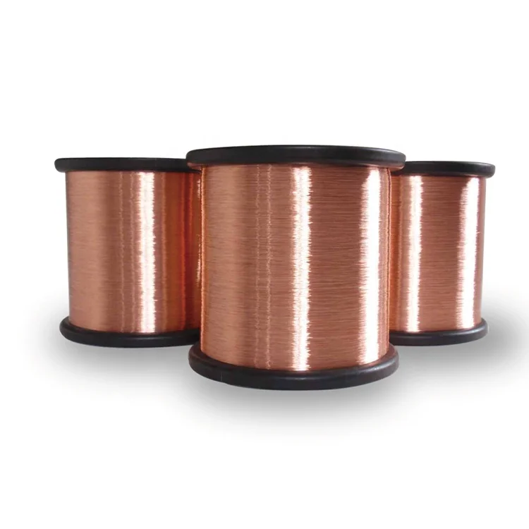 China factory Manufacturer Enameled copper clad aluminum wire Enameled CCA Wire for motor transformer