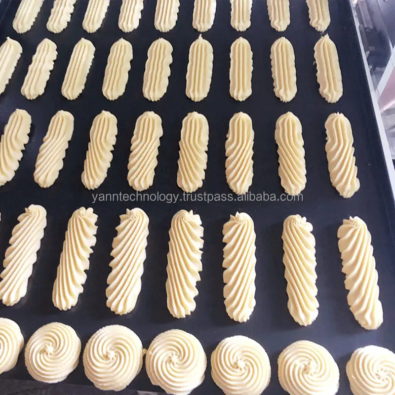 Fully Automatic Energy Saving Produce Cookies and Soft Biscuit Making Production Line Soda Rotary snack forming machine